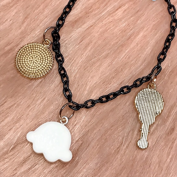 Handmade Crown Rainbow Wand Magical Princess Charm Bracelet - Picture 5 of 7